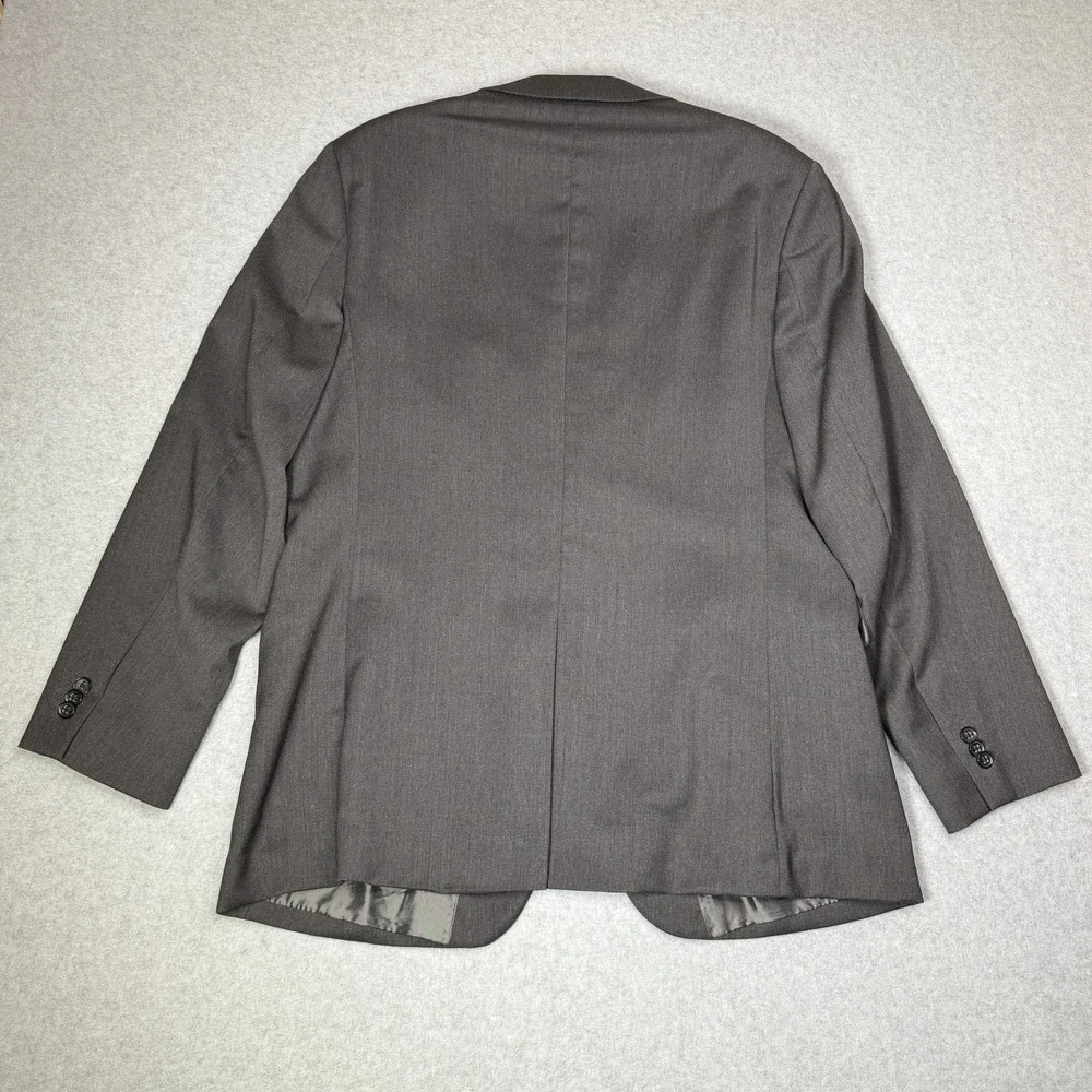 Banana Republic Lanificio F. LLI Cerruti Blazer Men's 44 R Modern Fit Wool Gray
